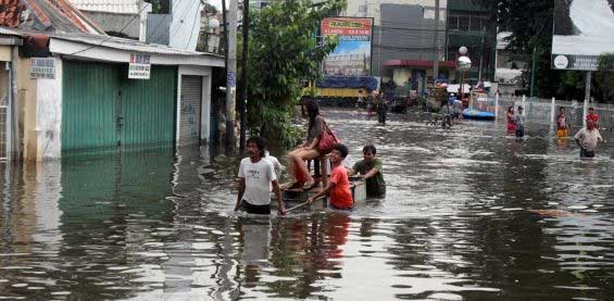 Banjir Lampung - Foto Banjir di Lampung 13
