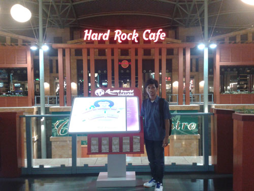 Hard Rock Cafe di Sentosa Island Singapura